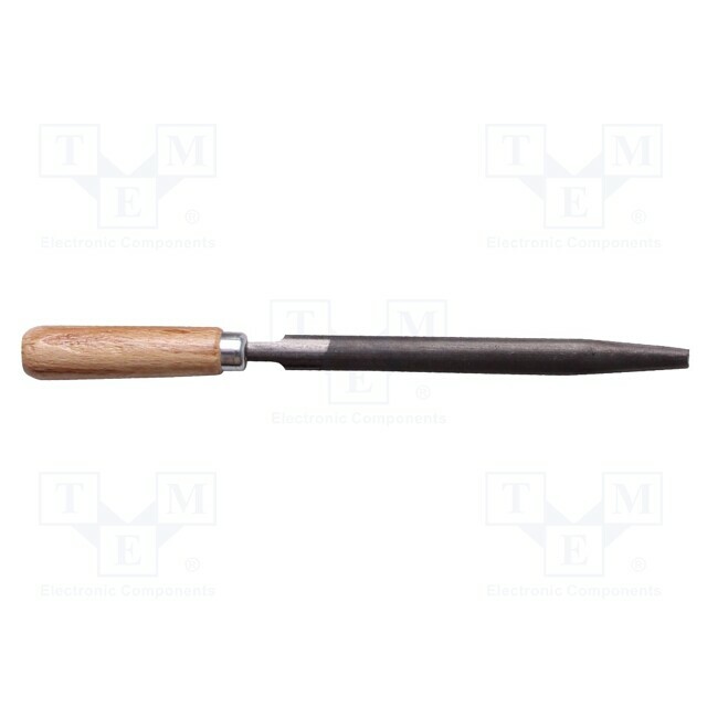 BERNSTEIN File; half circle; wood; 100mm