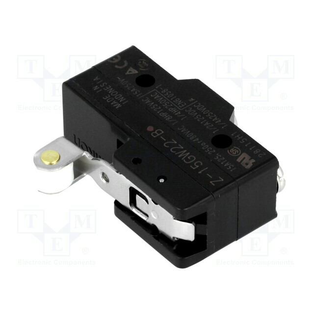 OMRON Microswitch SNAP ACTION; 15A/250VAC; 6A/30VDC