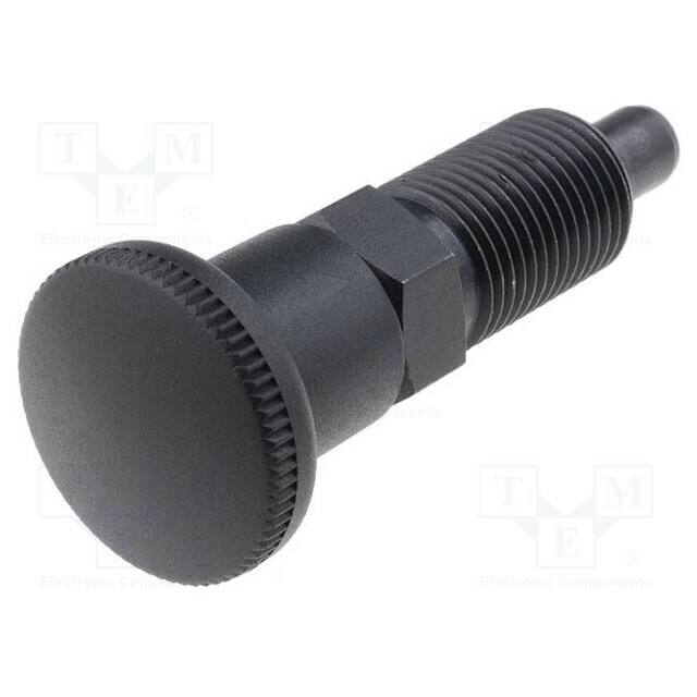 ELESA+GANTER Indexing plungers; Thread: M16; Plating: