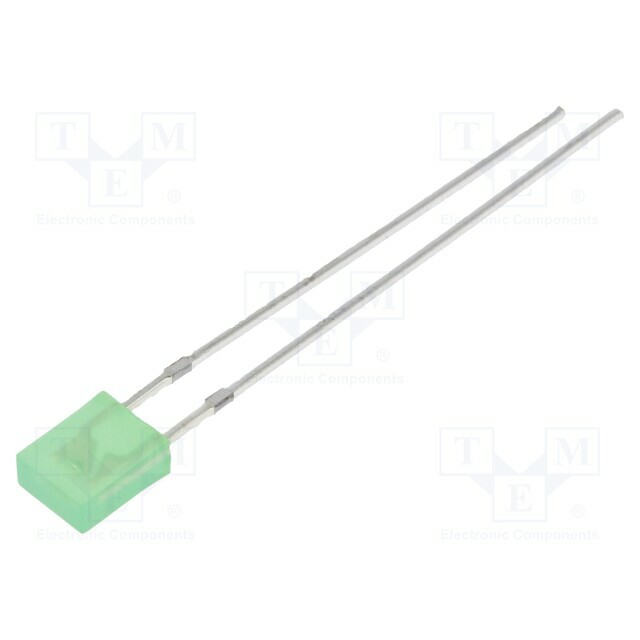 OPTOSUPPLY LED; yellow green; rectangular; 2x4x5mm