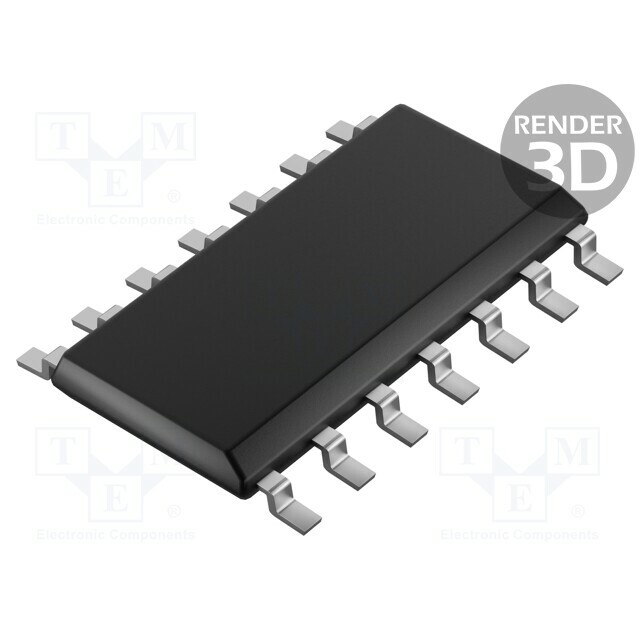 TEXAS INSTRUMENTS IC: digital; buffer,non-inverting