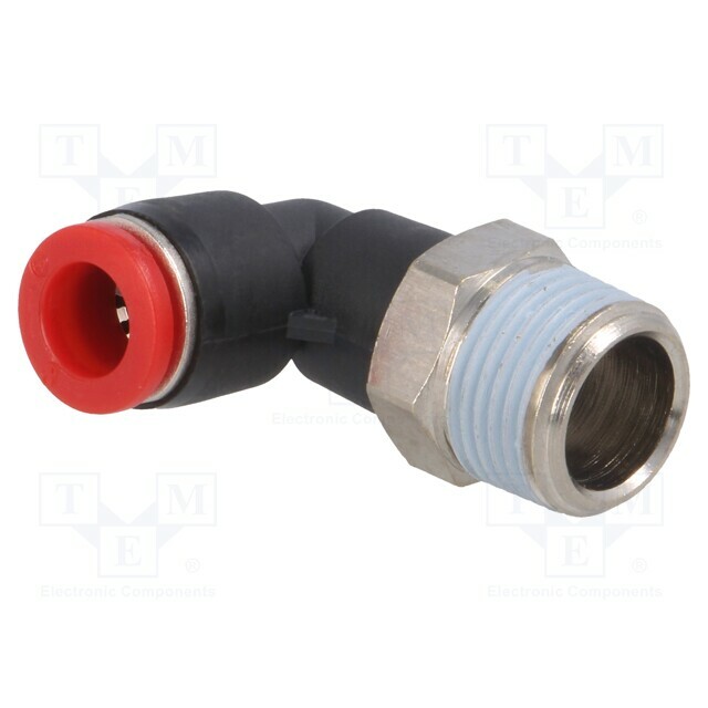 NORGREN HERION Push-in fitting; angled; PBT