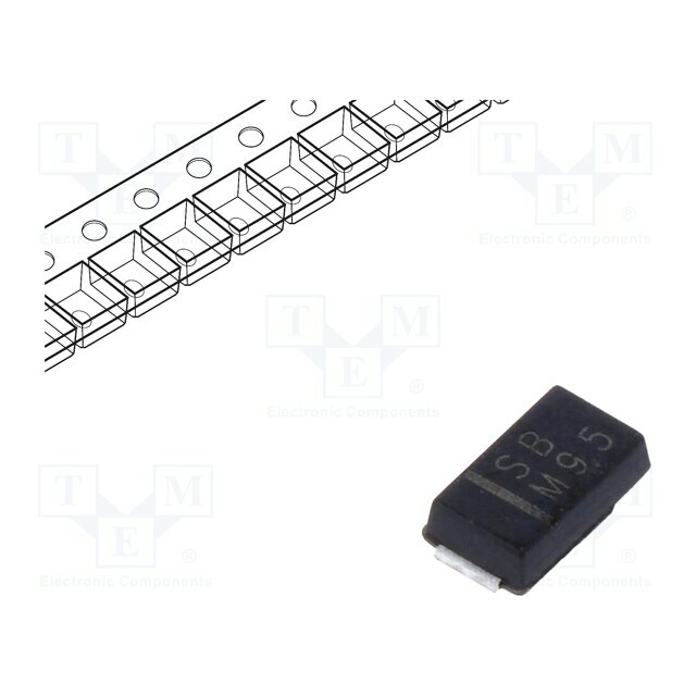 VISHAY Diode: rectifying; SMD; 100V; 1A