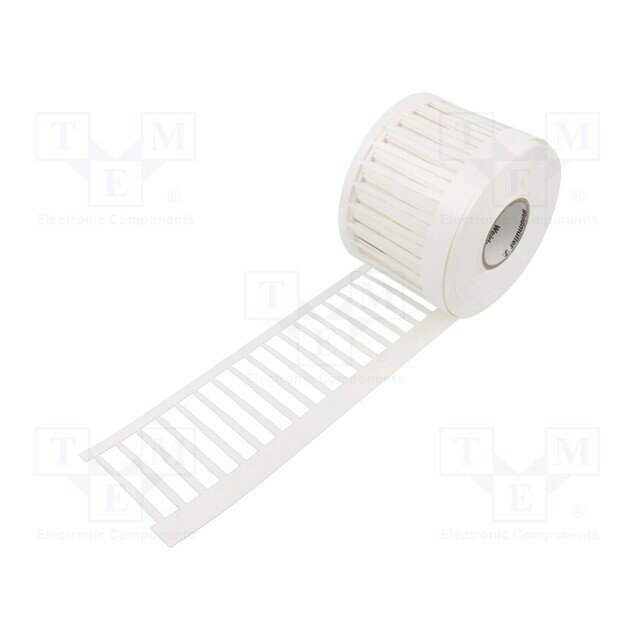 WEIDMÜLLER Label; polyester; white; -40÷150°C; slide