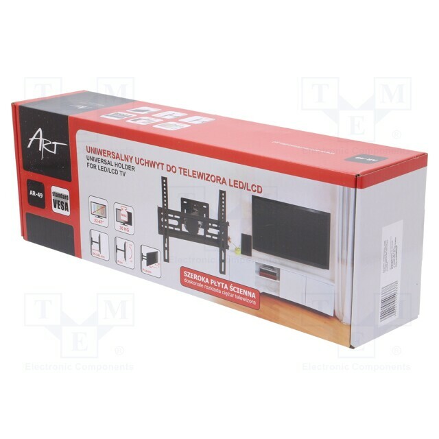 Holder: wall mounting; monitor,TV; tiltable