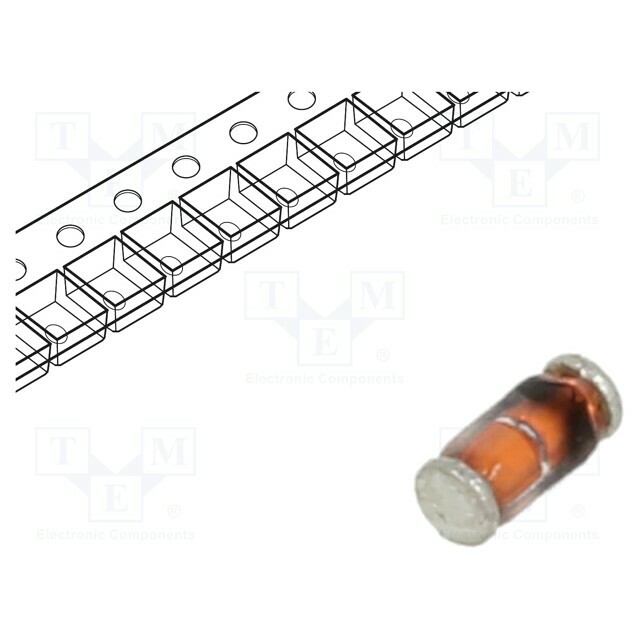 VISHAY Diode: Zener; 0.5W; 18V