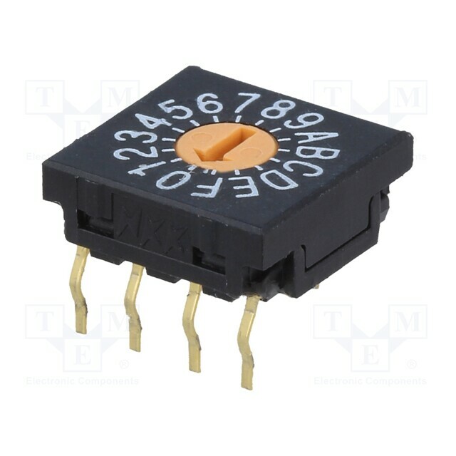 NKK SWITCHES Encoding switch; HEX/BCD; Pos: