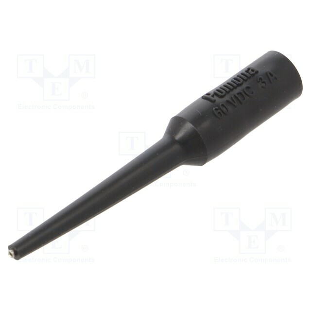 POMONA Measuring tip; 3A; 70VDC; black
