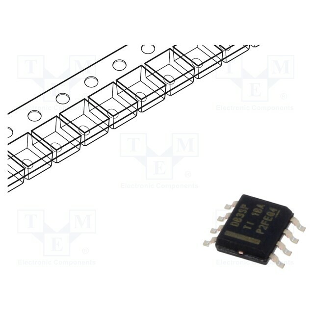 TEXAS INSTRUMENTS PMIC; DC/DC converter; Uin: