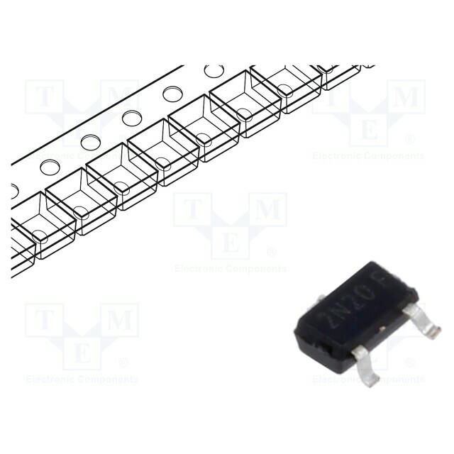 BRIDGELUX Transistor: N-MOSFET; unipolar; 185V; 1