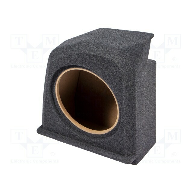 BASSER Car loudspeaker enclosure; MDF; black