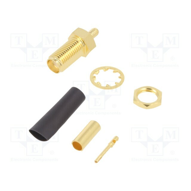 AMPHENOL RF Connector: SMA; socket; female