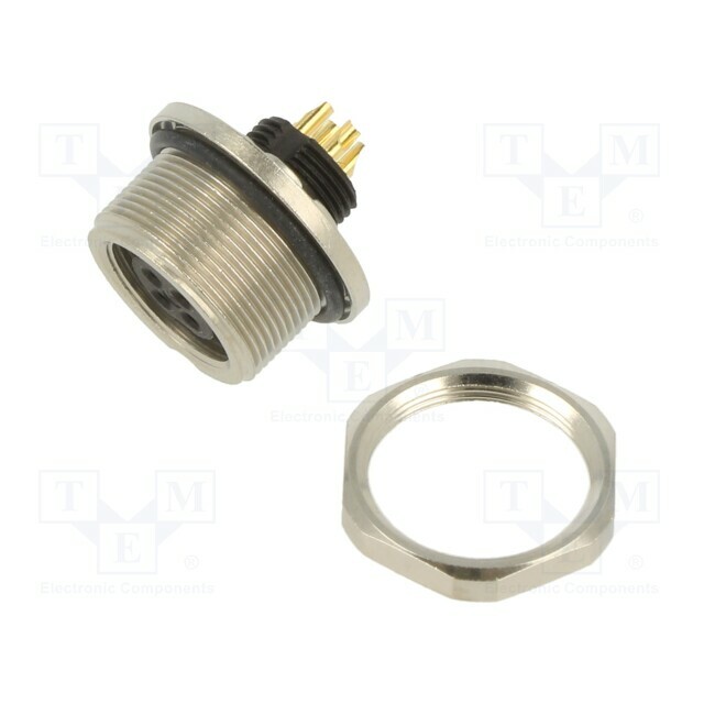 BINDER Connector: M9; socket; female; Plating: