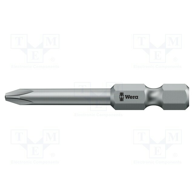 Screwdriver bit; Phillips; PH00; 1/4"; Overall