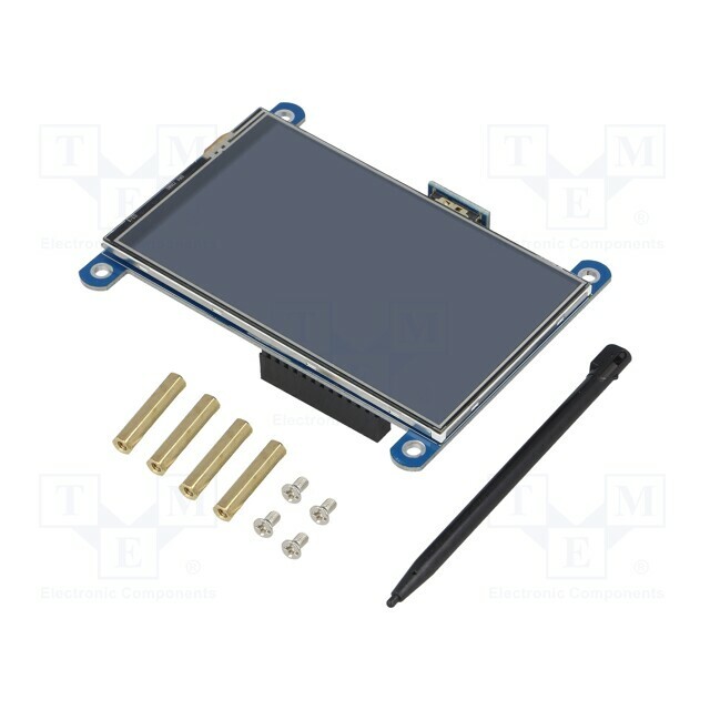 WAVESHARE Display: TFT; 4"; 800x480; Illumin: