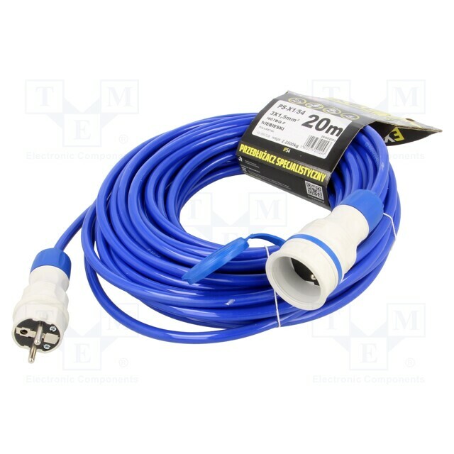 KEL Extension lead; H07BQ-F; 3G1.5mm2