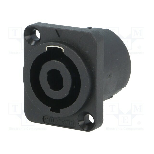 AMPHENOL Connector: loudspeaker; socket; male; PIN: