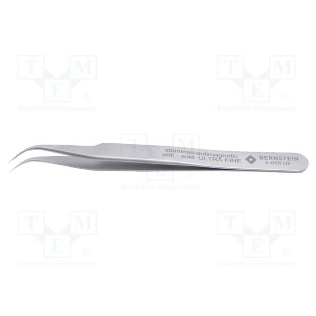BERNSTEIN Tweezers; 120mm; Blades: narrowed; Blade