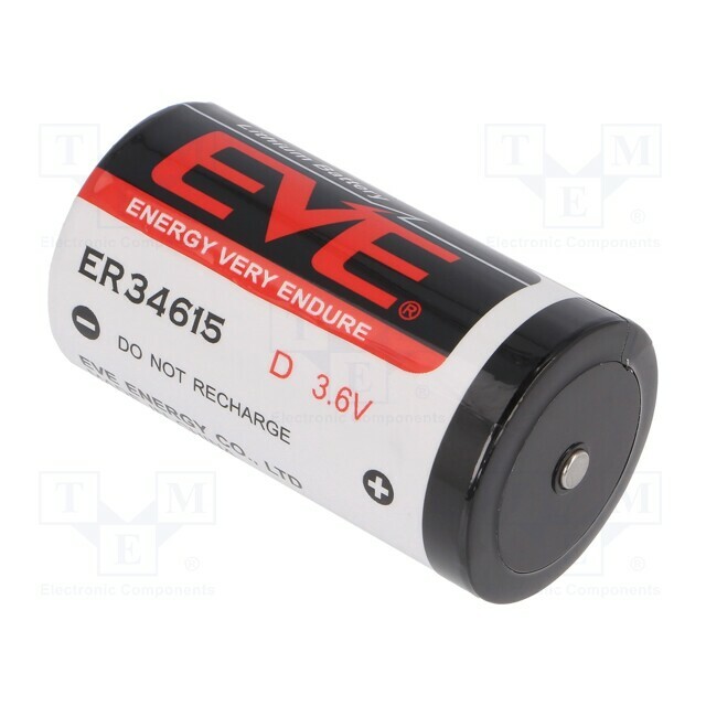 EVE BATTERY Battery: lithium; D; 3