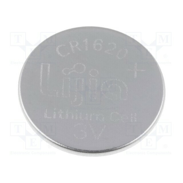 LIJIA Battery: lithium; coin; CR1620; 3V
