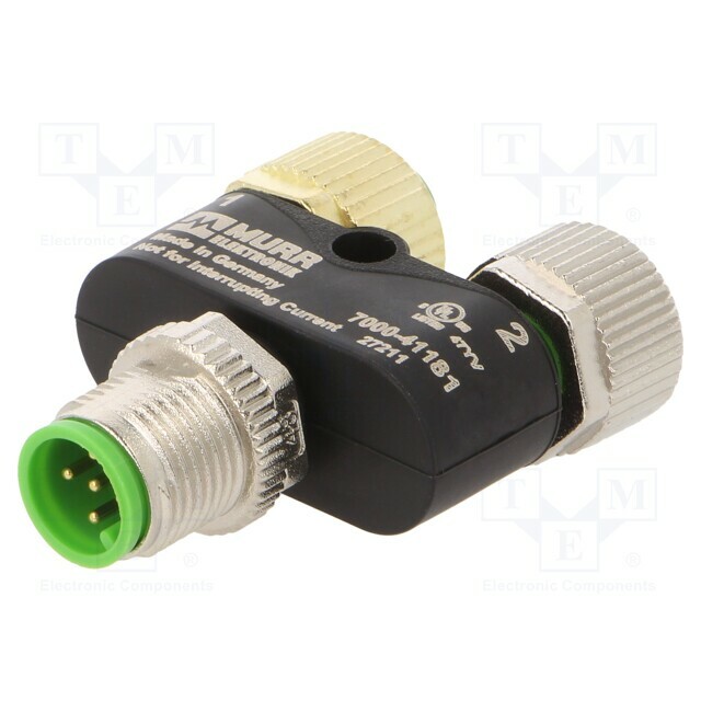 MURR ELEKTRONIK T adapter; M12 male