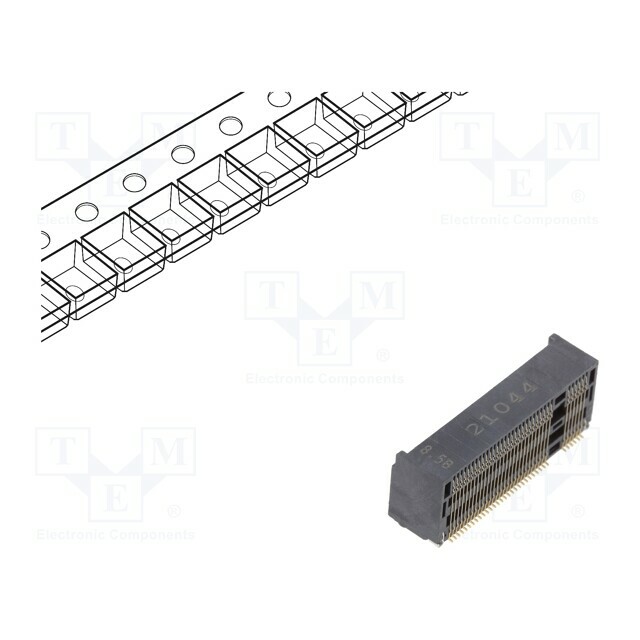 ATTEND Connector: M.2 (NGFF); horizontal