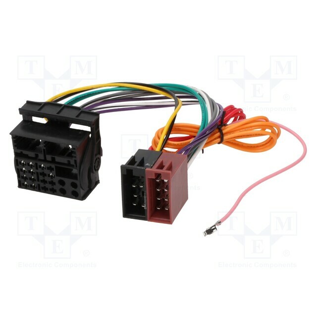 4CARMEDIA Connector; ISO,Quadlock; Opel,Vauxhall
