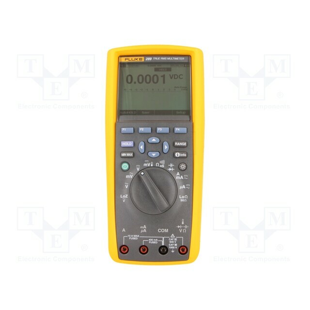 Digital multimeter; Software: Fluke View Forms