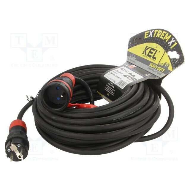 KEL Extension lead; H05RR-F; 3G2.5mm2