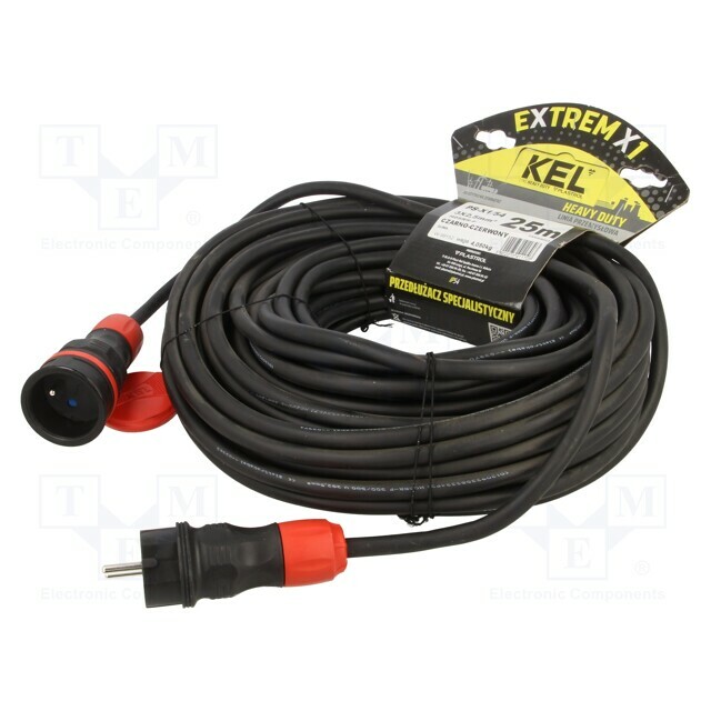 KEL Extension lead; H05RR-F; 3G2.5mm2