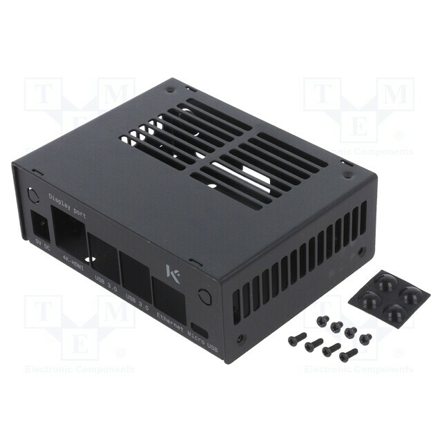 KKSB Enclosure: for computer; steel; black