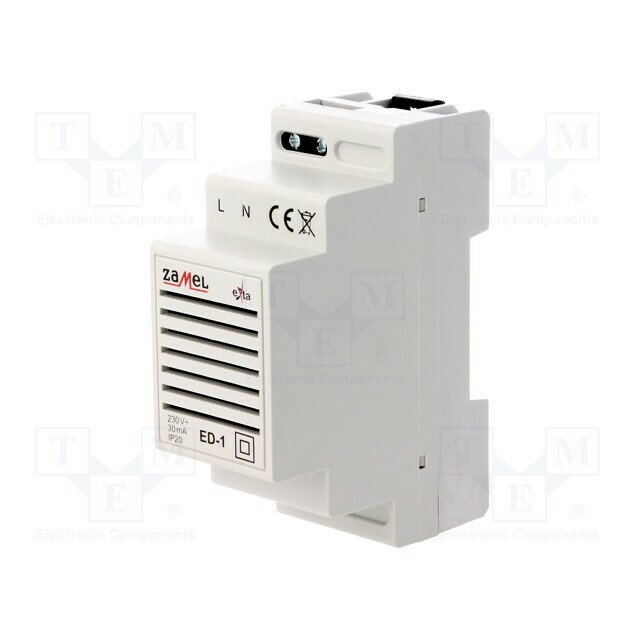 ZAMEL Signaller; 230VAC; IP20; for DIN