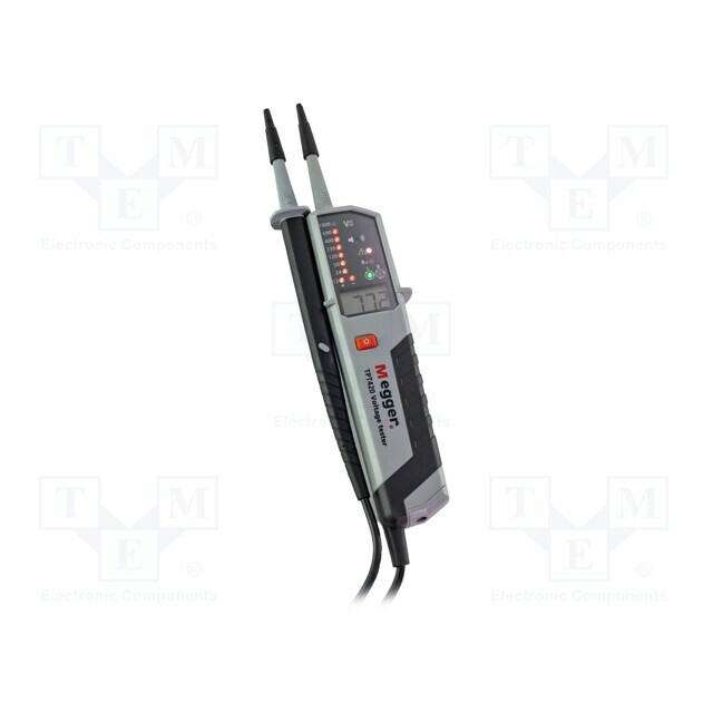 MEGGER Tester: electrical; LEDs,LCD; 4