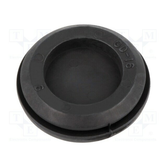 TRELLEBORG Grommet; with bulkhead; Ømount.hole: