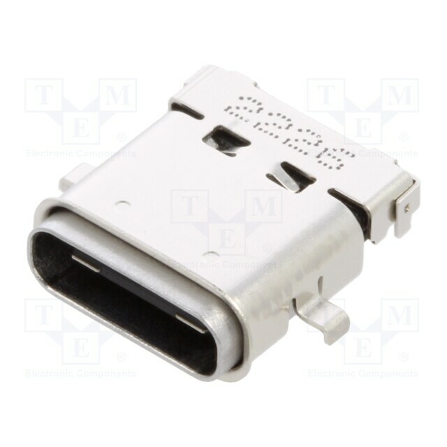 LUMBERG Connector: USB C; socket; on