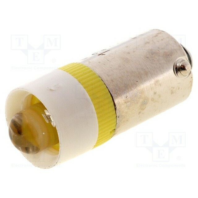 BRIGHTMASTER LED lamp; BA9S; yellow; 12VDC