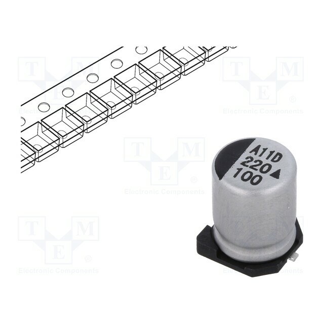 KYOCERA AVX Capacitor: electrolytic; SMD; 22uF