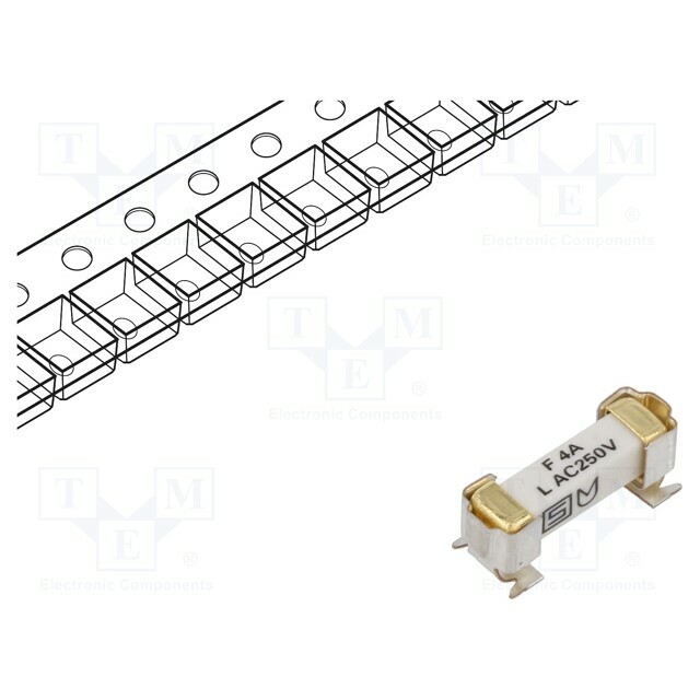SCHURTER Fuse: fuse; 4.2x11.1mm