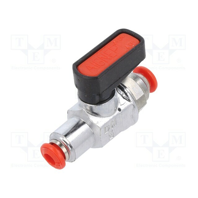 PNEUMAT Ball valve; max.20bar; nickel