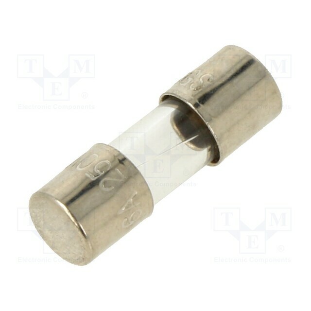 OPTIFUSE Fuse: fuse; 5x15mm; glass; 6A
