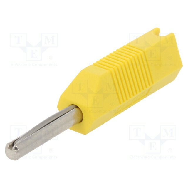 DELTRON Laboratory connector: 4mm banana; plug