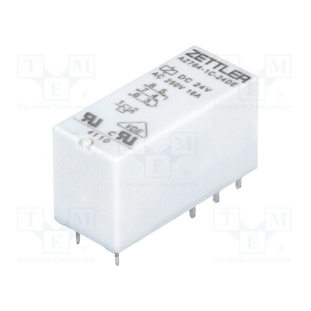 ZETTLER Relay: electromagnetic; Ucoil: 24VDC; SPDT