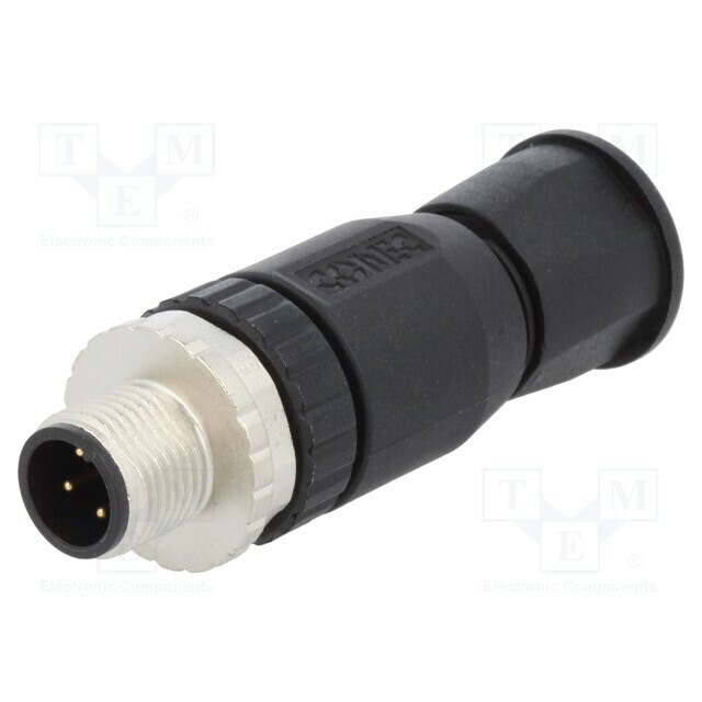 Amphenol CONEC Connector: M12; plug; PIN: