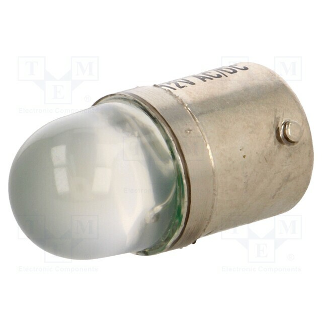 POLAM-ELTA LED lamp; BA15S; white; 12VDC