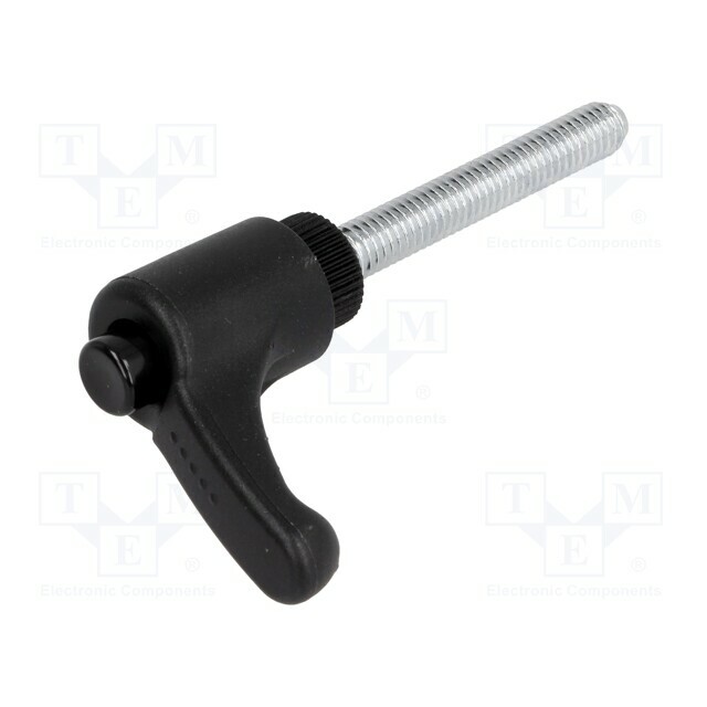 ELESA+GANTER Lever; adjustable; Thread len: 40mm