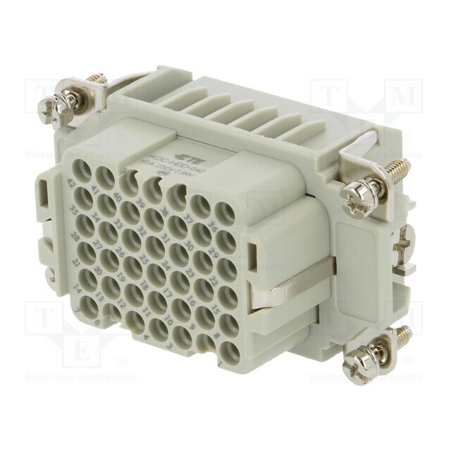 TE CONNECTIVITY Connector: HDC; female; HDD