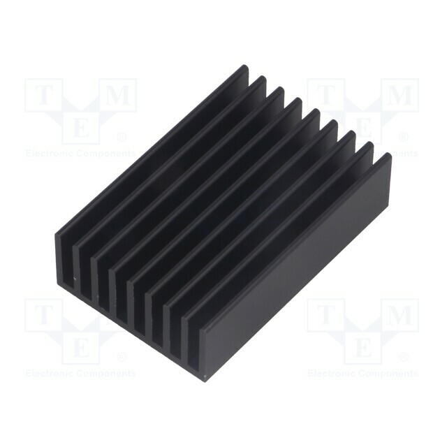 FISCHER ELEKTRONIK Heatsink: extruded; grilled; black