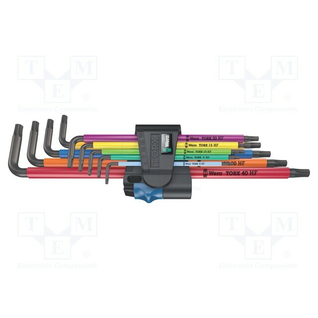 Wrench: Torx®-set; TX8,TX9,TX10,TX15