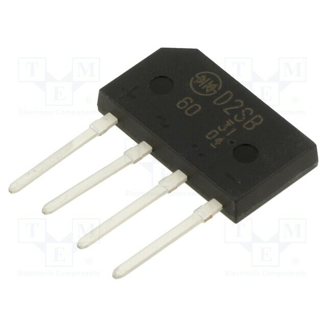 SHINDENGEN Bridge rectifier: single-phase; Urmax: 600V