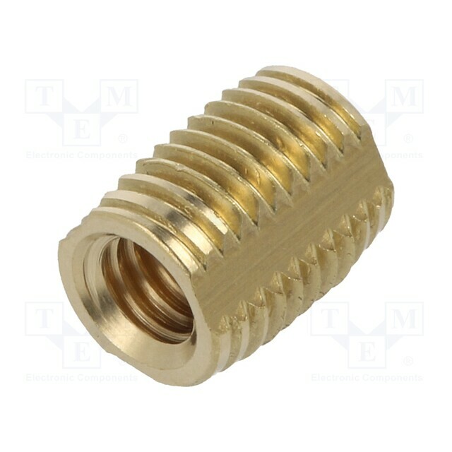 BOSSARD Threaded insert; brass; M4; BN